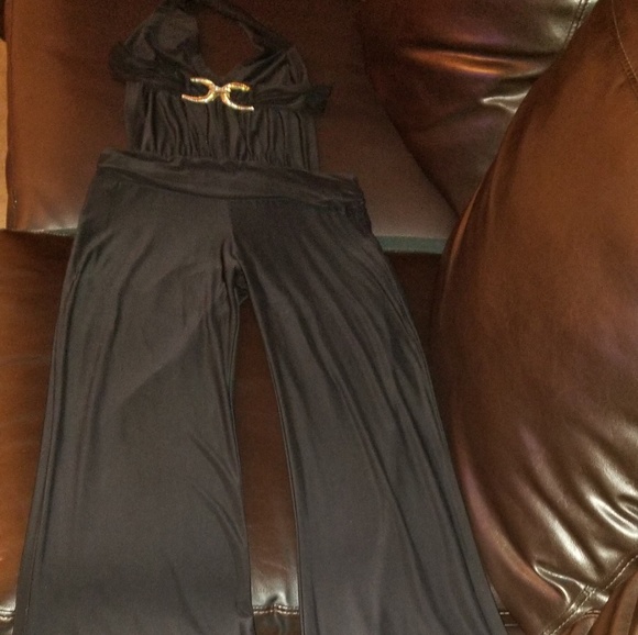 Silk Jumpsuits - Picture 2 of 2